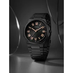 french connection MONARQUE Black Sunray Textured Dial | Men's Analog Black Watch Analog Watch - For Men FCN0125BM-picture-12