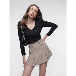 French Connection Ruched Sleeves Top-picture-30