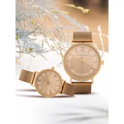 French Connection Set Of 2 Dial & Stainless Steel Straps Analogue Watch FCN00039B-image-8