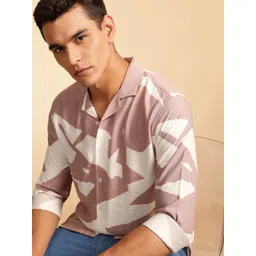 French Connection Slim Fit Abstract Printed Casual Shirt-picture-39