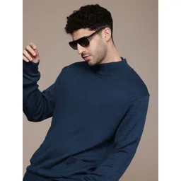 French Connection Solid High Neck Pullover-picture-41