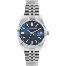 French Connection Stainless Steel Spring-Summer 2023 Analog Dark Blue Dial Men's Watch-Fcp41Um-picture-11