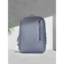 French Connection Unisex Brand Logo Printed Backpack - Up to 15 inch Laptop-picture-24