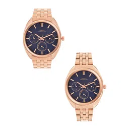 French Connection Unisex Pack of 2 Stainless Steel Analogue WatchFCN0113RGM-picture-16