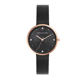 French Connection Women Black Dial & Black Bracelet Style Straps Analogue Watch FCN00040B-image-9
