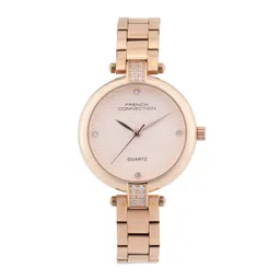 French Connection Women Dial & Stainless Steel Bracelet Style Straps Analogue Watch FCM01RGM-picture-28