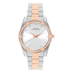 French Connection Women Dial & Stainless Steel Bracelet Style Straps Analogue Watch FCN0138SRTM-picture-17
