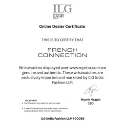 French Connection Women Dial & Stainless Steel Bracelet Style Straps Watch FCMX2BM image 4