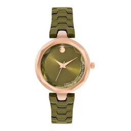 French Connection Women Embellished Dial & Stainless Steel Bracelet Style Straps Analogue Watch FCH09OM-picture-28