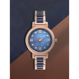 French Connection Women Stainless Steel Embellished Straps Analogue Watch FCB13URGM-picture-21