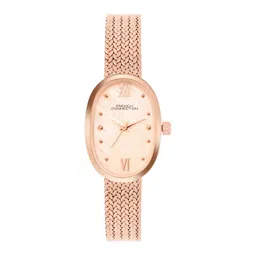 French Connection Women Stainless Steel Embellished Straps Analogue Watch FCN0126RGM-picture-20