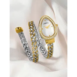 French Connection Women Stainless Steel Wrap Around Straps Analogue Watch FCN0150STM-image-25