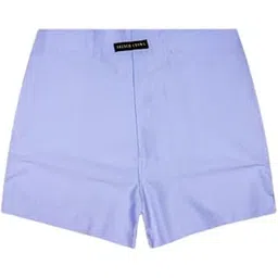 french crown Ocean-Biloba Blue Solid Oxford Premium Cotton Boxer-picture-51