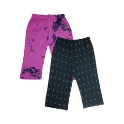FRENCH KLEIDER Boys Pack Of 2 Printed Track Pants-picture-19