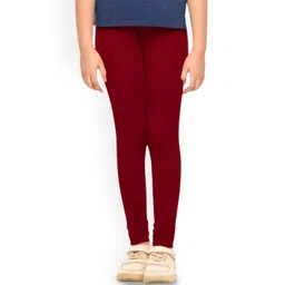 FRENCH KLEIDER Girls Mid-Rise Churidar-Length Leggings-picture-28