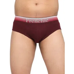 FRENCHIE Boys Mid-Rise Pure Cotton Basic Briefs FR-BF-U1901-1X5-Wine-XS-picture-22