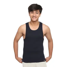FRENCHIE Boys Pure Cotton Basic Vest image 1