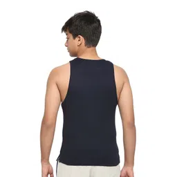 FRENCHIE Boys Pure Cotton Basic Vest image 3