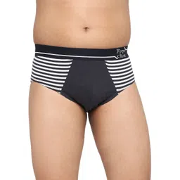 FRENCHIE Boys Striped Pure Cotton Basic Briefs FR-BF-U1910-1X5-NavyBlue-XS-picture-19