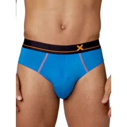 FRENCHIE Men Pack Of 2 Mid-Rise Basic Briefs FR-MI-BF-DRIP-1X5-FRBLU-S-PO2-picture-10