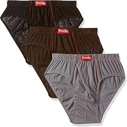 frenchie Men's Plain Brief (Pack of 3)-picture-25