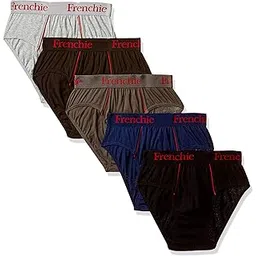 frenchie Men's Plain Brief (Pack of 5)-picture-22
