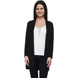 frenchtrendz Women's Viscose Spandex Medium Length Shrug(XS-4XL)-picture-16