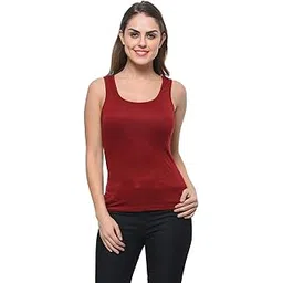 frenchtrendz Womens's Rib Viscose Spandex Tank Top(XS-4XL)-picture-12