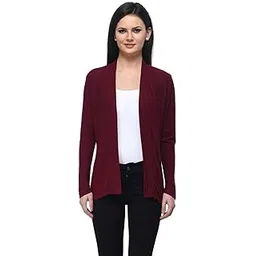 frenchtrendz Womens's Viscose Crepe Shrug(Size: XS-4XL)-picture-23