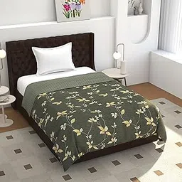 Fresh From Loom Reversible Rajai Cover/Blanket Cover/Quilt Cover/Comforter Cover Super Soft Microfiber Cotton Single Bed Duvet Cover with Zipper, (60 x 90 inch, Pack of 1)-picture-25