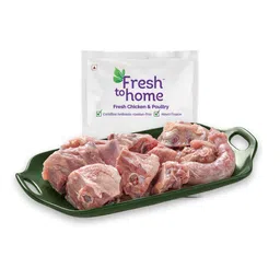 FreshToHome Adult Chicken Soup Bones 480G To 500G Pack For Broth/Stock Antibiotic-Residue-Free Fresh Never Frozen image 1