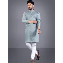 FREYA CREATION Men Regular Kurta with Pyjamas-picture-14