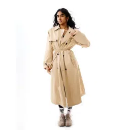 Freyja India Beige Cotton Polyblend Solid Casual Jacket-picture-22