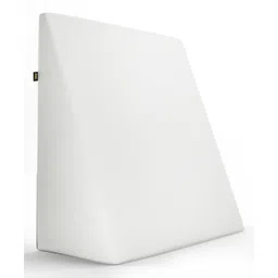 Frido Wedge Plus Cushion for Sleeping & Acid Reflux Relief | Memory Foam Pillow | High Resillience Foam | Orthopedic Wedge Cushion for Leg Elevator | Pregnancy | GERD | White - Pack of 1-picture-10