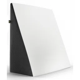 Frido Wedge Plus Cushion for Sleeping, Sitting & Acid Reflux Relief | Memory Foam Pillow | High Resillience Foam | Orthopedic Wedge Cushion for Leg Elevator | Pregnancy White & Grey-Pack of 1-picture-12