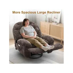 FRIENDS LIFE Brown 1 Seater Electric Recliner-picture-47