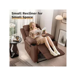 FRIENDS LIFE Brown Manual 1 Seater Recliner-picture-31