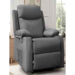 FRIENDS LIFE Grey Manual 1 Seater Recliner-picture-30