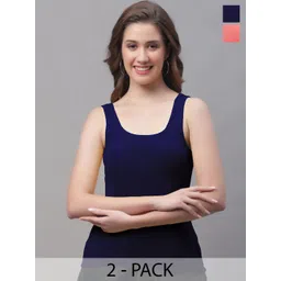 Friskers Blue Cotton Tank Top-picture-22