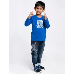 Friskers Boys Typography Printed Cotton T-shirt-picture-22