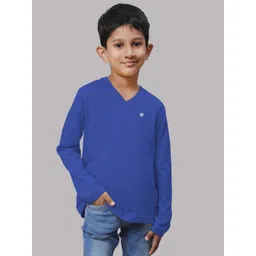 Friskers Boys V-Neck Pure Cotton Slim Fit T-shirt-picture-25