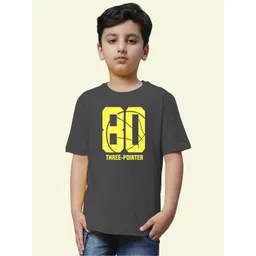 Friskers Boys Varsity Printed Round Neck Cotton T-shirt-picture-29