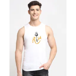 Friskers Men Printed Cotton Innerwear Tank Vest AE420-02-S-picture-38