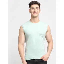 Friskers Men Sea Green Cotton T-shirt-picture-39