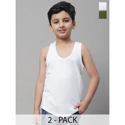 Friskers Pack Of 2 Cotton Basic Vests 070525KDC-02-34-picture-24