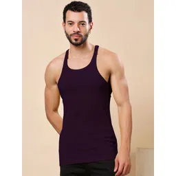Friskers Round Neck Pure Cotton Gym Vest 040725CA-16-picture-21