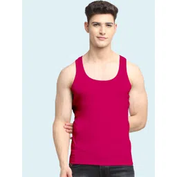 Friskers Round Neck Ribbed Pure Cotton Gym Vest 260625R-07-picture-13