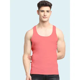 Friskers Round Neck Ribbed Pure Cotton Gym Vest 260625R-15-picture-14