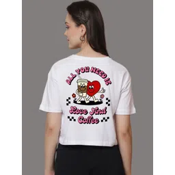 Friskers Women Graphic Printed Round Neck Cotton Boxy T-shirt-picture-21