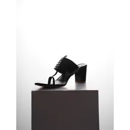 Froh Feet Block Pointed Toe Ethnic - Embellished Sandals Heels-picture-43